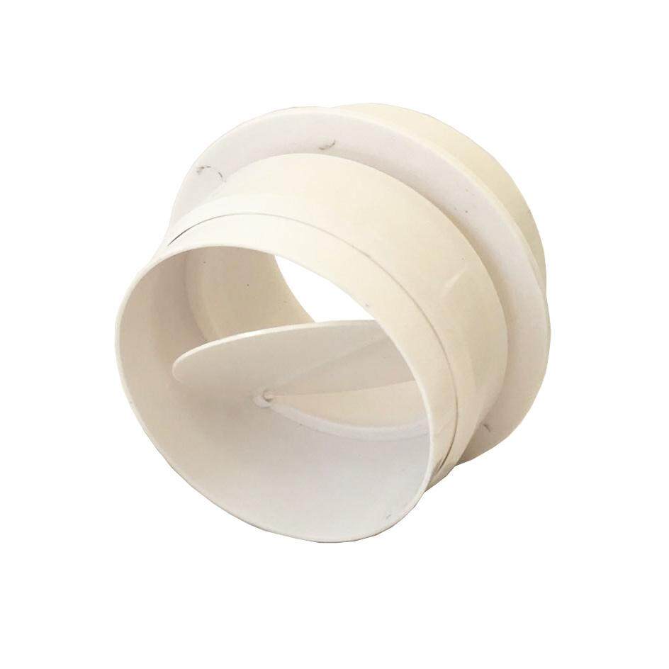 MJ-tech ข้อต่อท่อลม มีลิ้นกันลมย้อน ABS 10 ซม.