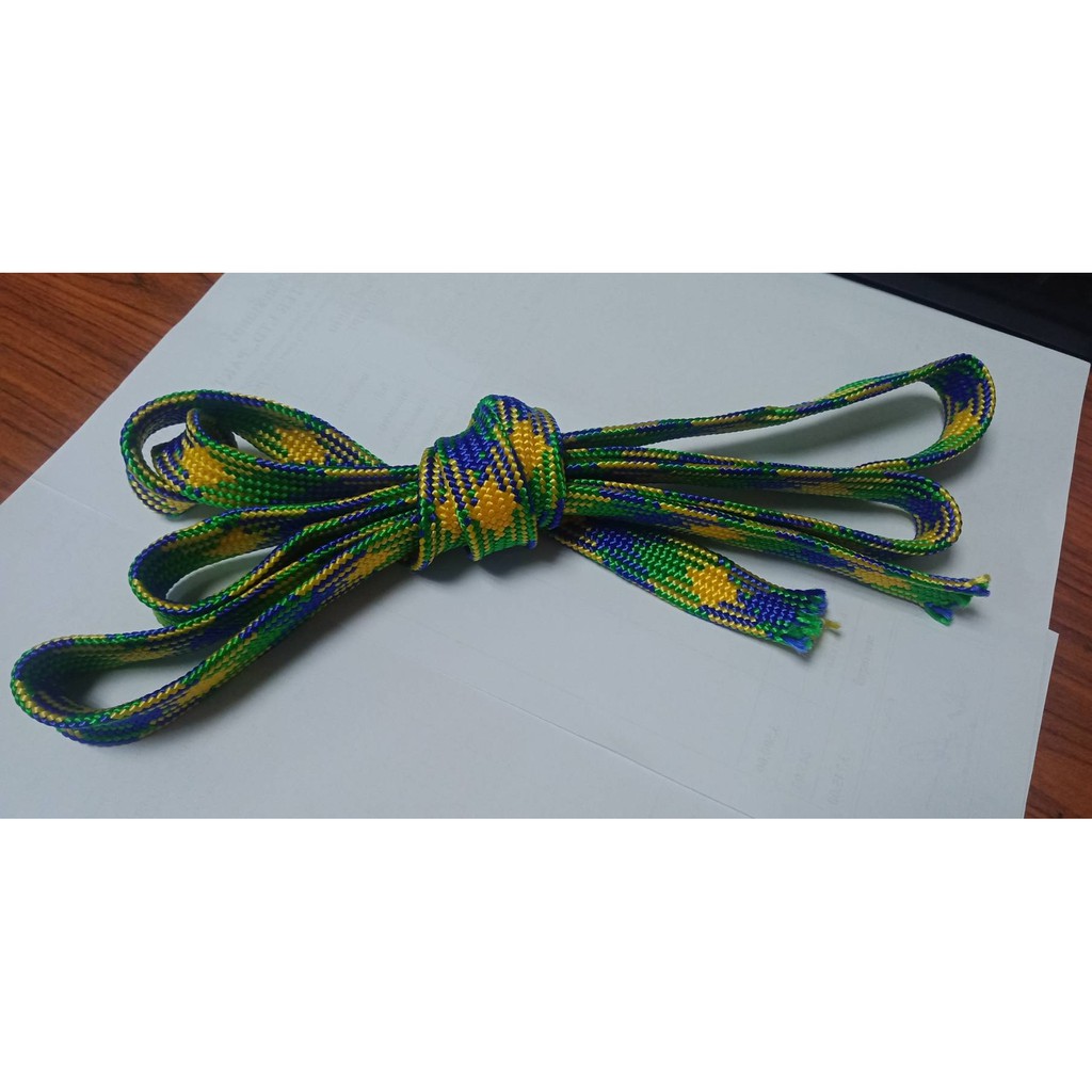 เชือกผ้าแบน เชือกถักแบน 3/4" (6 หุน) ยาวประมาณ 100 ม. เชือกมัดของ(ราคารวมแวท) รัดของ เชือกไนล่อนแบน เชือกแบน เช