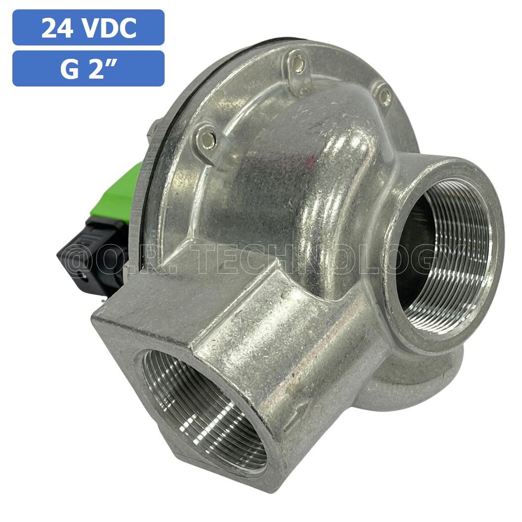 (1ชิ้น) DMF-Z-50 24VDC วาล์วพัลส์ดักฝุ่น อลูมิเนียม 2 Way Right Angle Solenoid Pulse Valve Aluminum Alloy Dust Collector