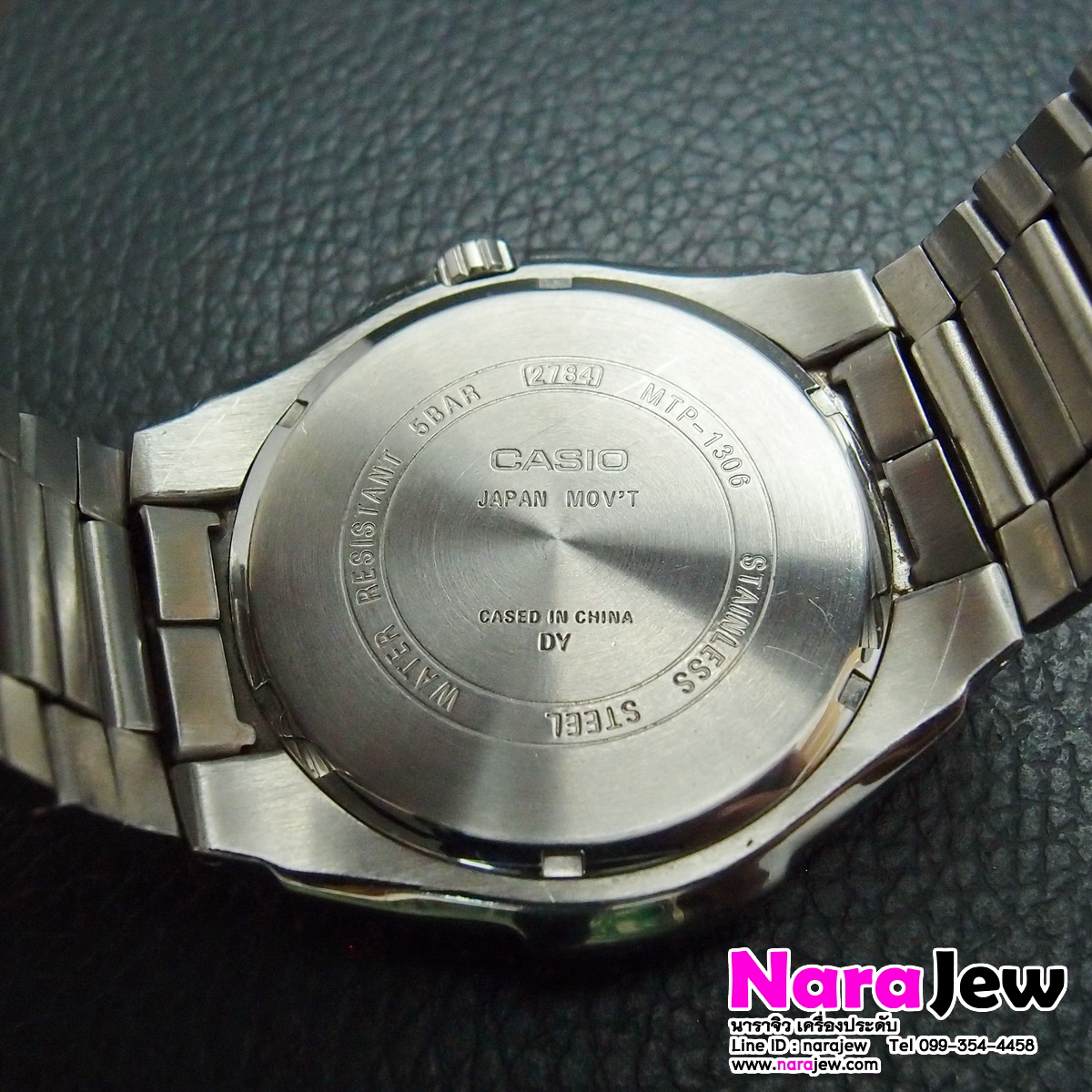 นาฬิกา Casio รุ่น MTP-1306 นาฬิกาหลุดจำนำ **เรือนนี้ข้อมือ 15.5 ซม**