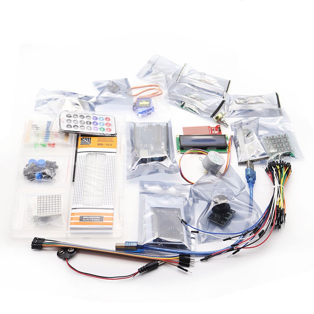 CAE-001 ชุดเรียนรู้ Arduino UNO R3 SMD Chip Learning kit Project Starter Kit ชุดเริ่มต้นเรียนรู้อาร์ดูโน่ RFID Learning kit