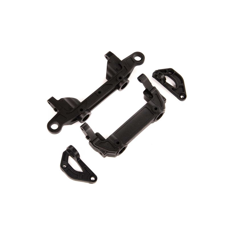 AXI231016 Bumper Body Mounts Chassis, FR/RR: SCX10 III