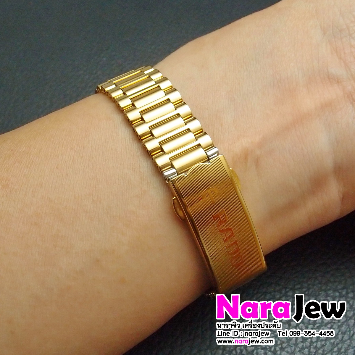 นาฬิกา RADO Diastar ผู้หญิง Automation รุ่น R12416033 นาฬิกาหลุดจำนำ **เรือนนี้ข้อมือ16 ซมลดข้อได้อีก**