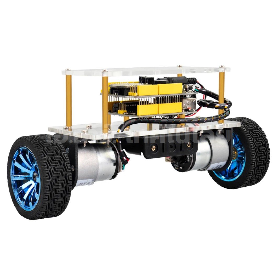 KEYESTUDIO KS0193 Self-Balancing Robot Car Kit For Arduino ชุดหุ่นยนต์ทรงตัวอัตโนมัติ บาลานซ์โรบอท Balancing Robot
