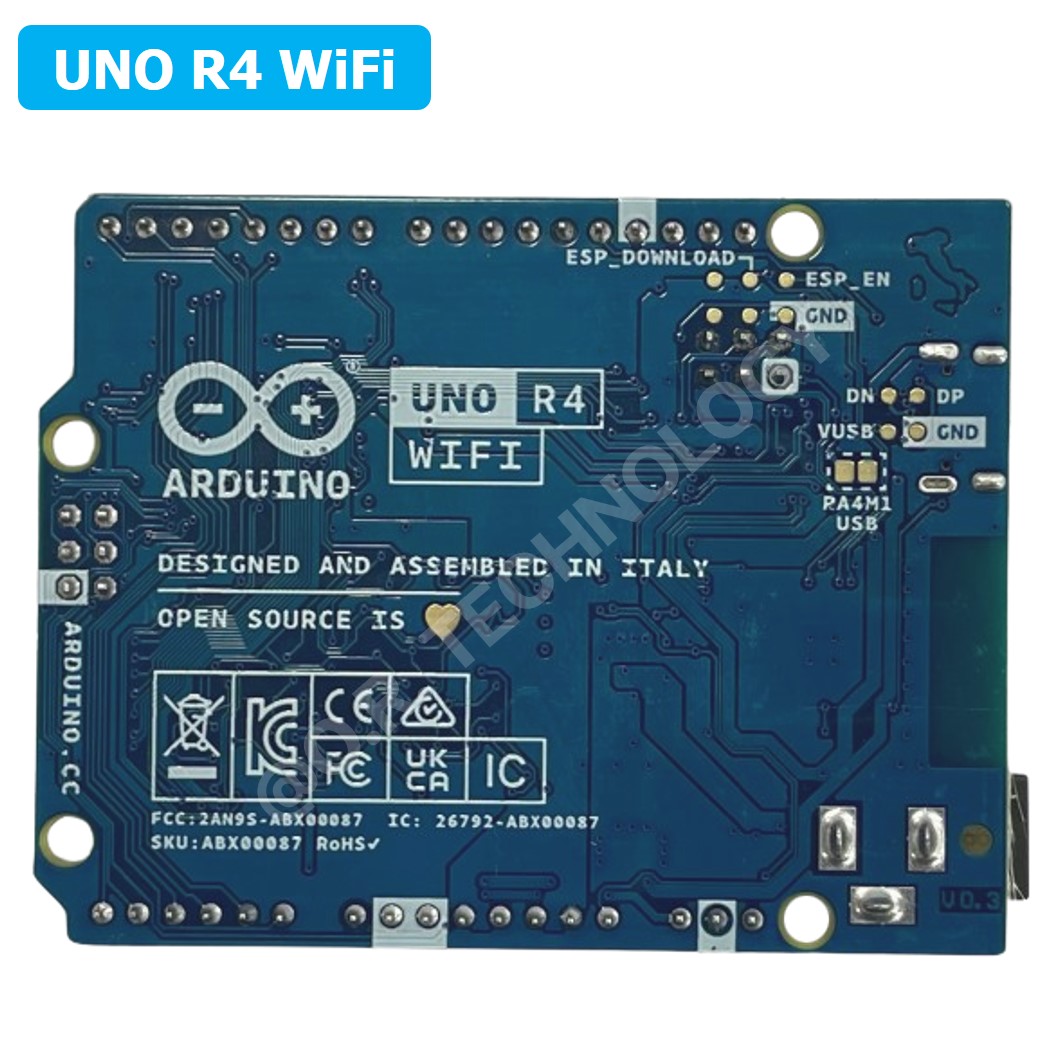 บอร์ดอาร์ดูโน่ Arduino UNO R4 WiFi Chinese Version