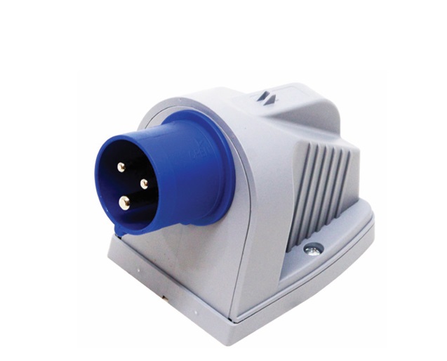 HTB513 ปลั๊กตัวผู้ติดลอย 2P+E 16A 230V IP44 "DAKO"