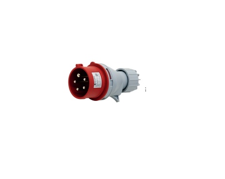 "DAKO"HTN715 ปลั๊กตัวผู้กลางทางกลับเฟส.3P+N+E 16A 400V IP44 6h