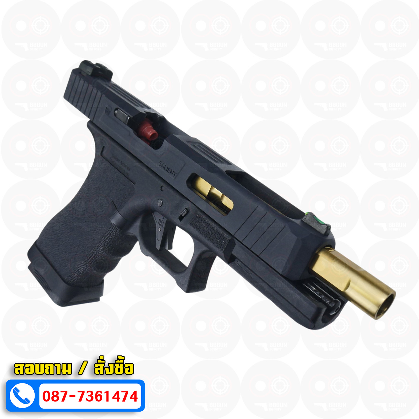 บีบีกันอัดแก๊ส AW Custom SAI Tier One G34 BB GUN