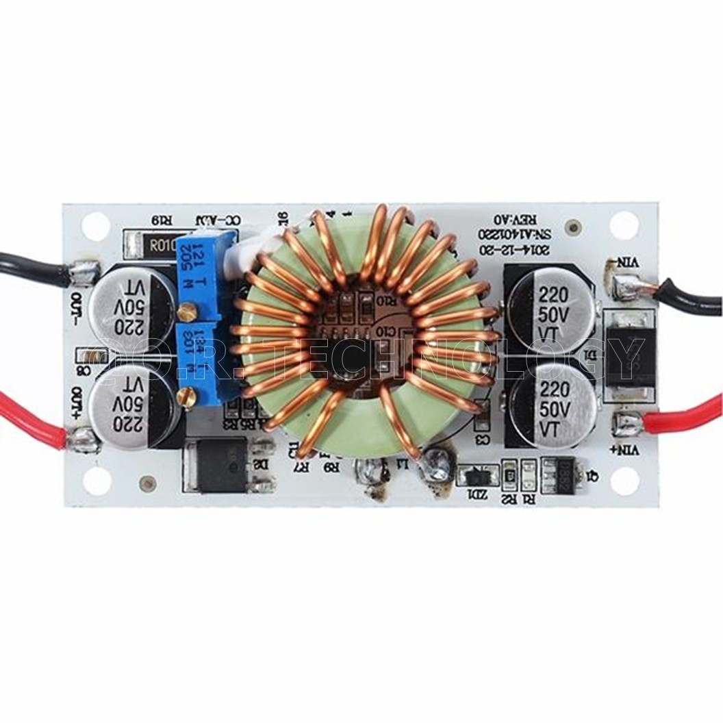 (1ชิ้น) NA485 โมดูลเพิ่มแรงดันไฟ โมดูลแปลงไฟ DC-DC 8.5-48V to 10-50V 250W 10A Boost Converter Step Up power boost constant current LED boost drive