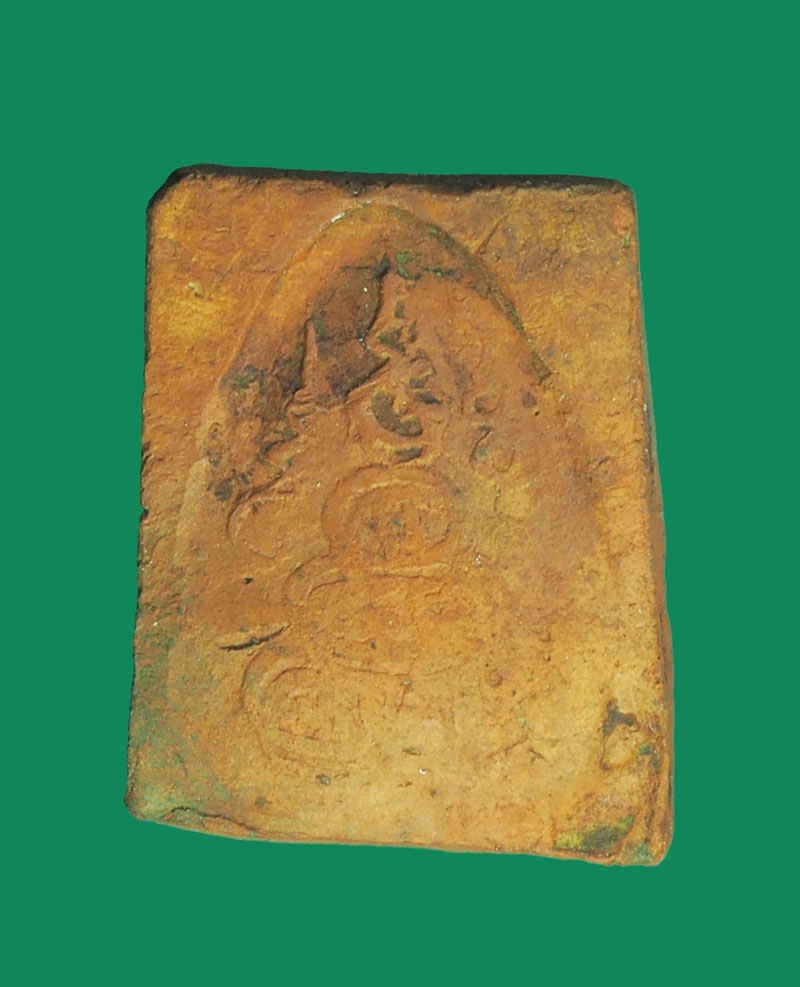 *32547 นางกวักหลังยันต์ เจ้าคุณนรรัตน์ วัดเทพศิรินทร์ ปี 2495 เนื้อดิน 9.1