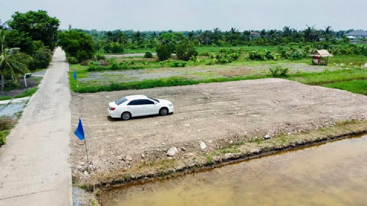 ขายที่ดินสวน ฉะเชิงเทรา 1 ไร่กว่า | ถมแล้ว มีสระน้ำ เจ้าของขายเอง