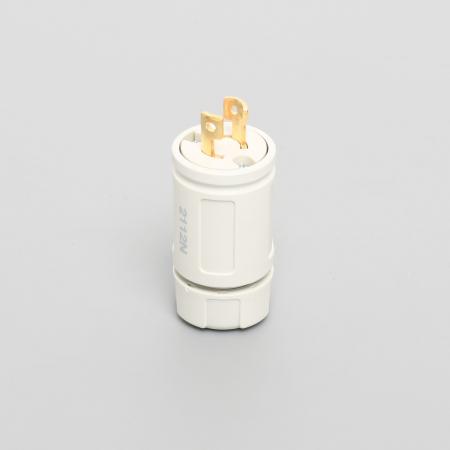 "AMERICAN DENKI"2112N 2-Pole 2-Wire 15A 125V WATERPROOF PLUG & CONNECTION BODY IP65