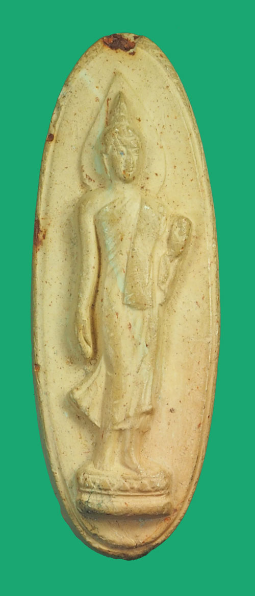 ขายแล้ว*35484 พระลีลา 25 พุทธศตวรรษ ปี 2500 เนื้อดิน 9.1