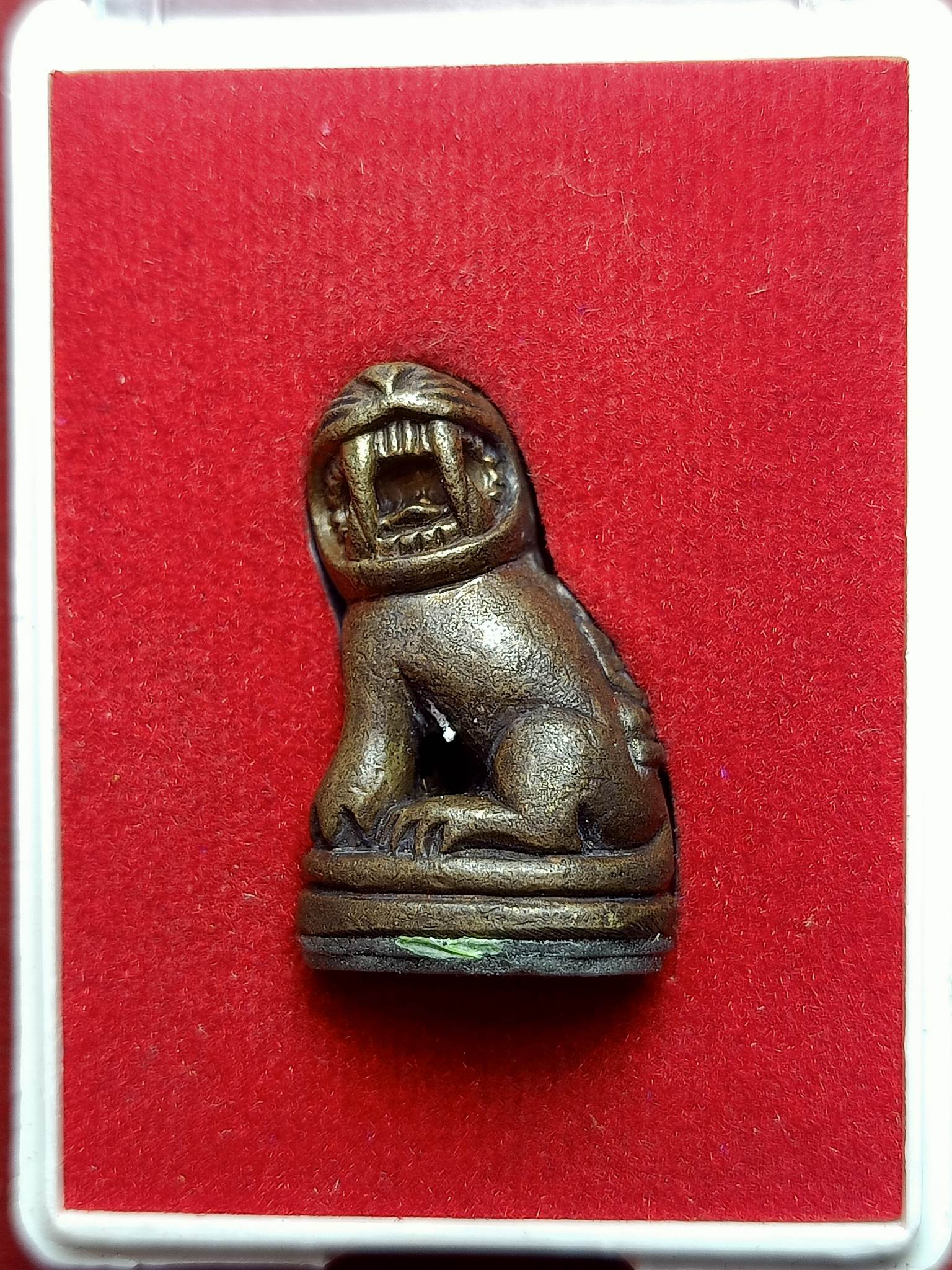 เสื้อรุ่นระวังภัย ที่ระลึกเททองหล่อพระ หลวงพ่อดำ-หลวงพ่ออ่ำ วัเจริญวราราม(วัดน้อย) จ.สมทรปราการ พร้อมกล่อง (SKU-02702)