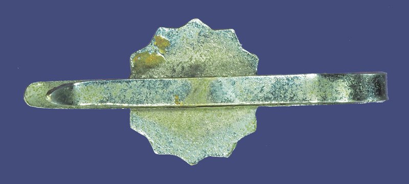 *39446 แหนบติดไทด์ หลวงพ่อโบ วัดโคกบางชนี บางบาล อยุธยา ชุบนิเกิล 50