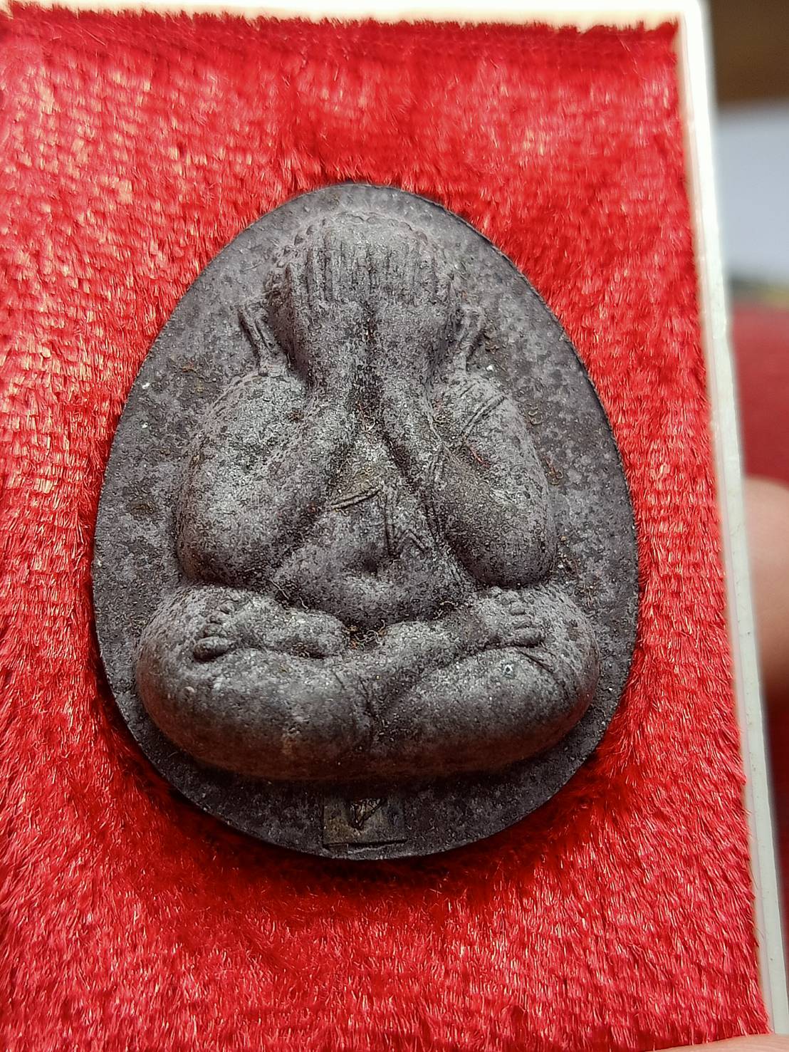 พระปิดตา ญสส จัมโบ้ เนื้อผงรูป ตะกรุดเงิน สมเด็จพระญาณสังวร วัดบวรนิเซศวิหาร ปีพร้อมกล่อง (SKU-07991)