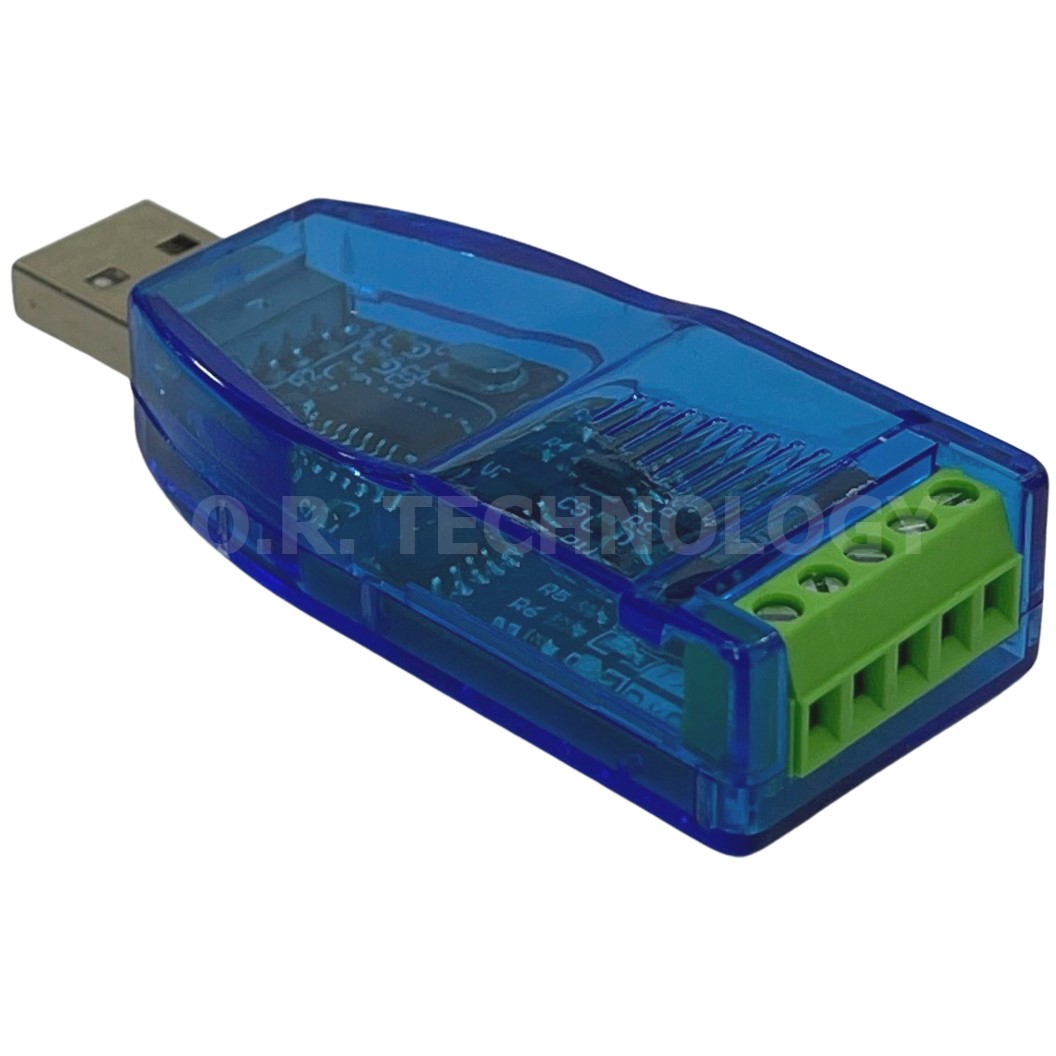 IB038 ตัวแปลง USB To RS485 Converter CH340 Isolated Industrial Grade USB to RS485 Communication Module 5V Serial Port Line Converter TVS Protection USB-RS485