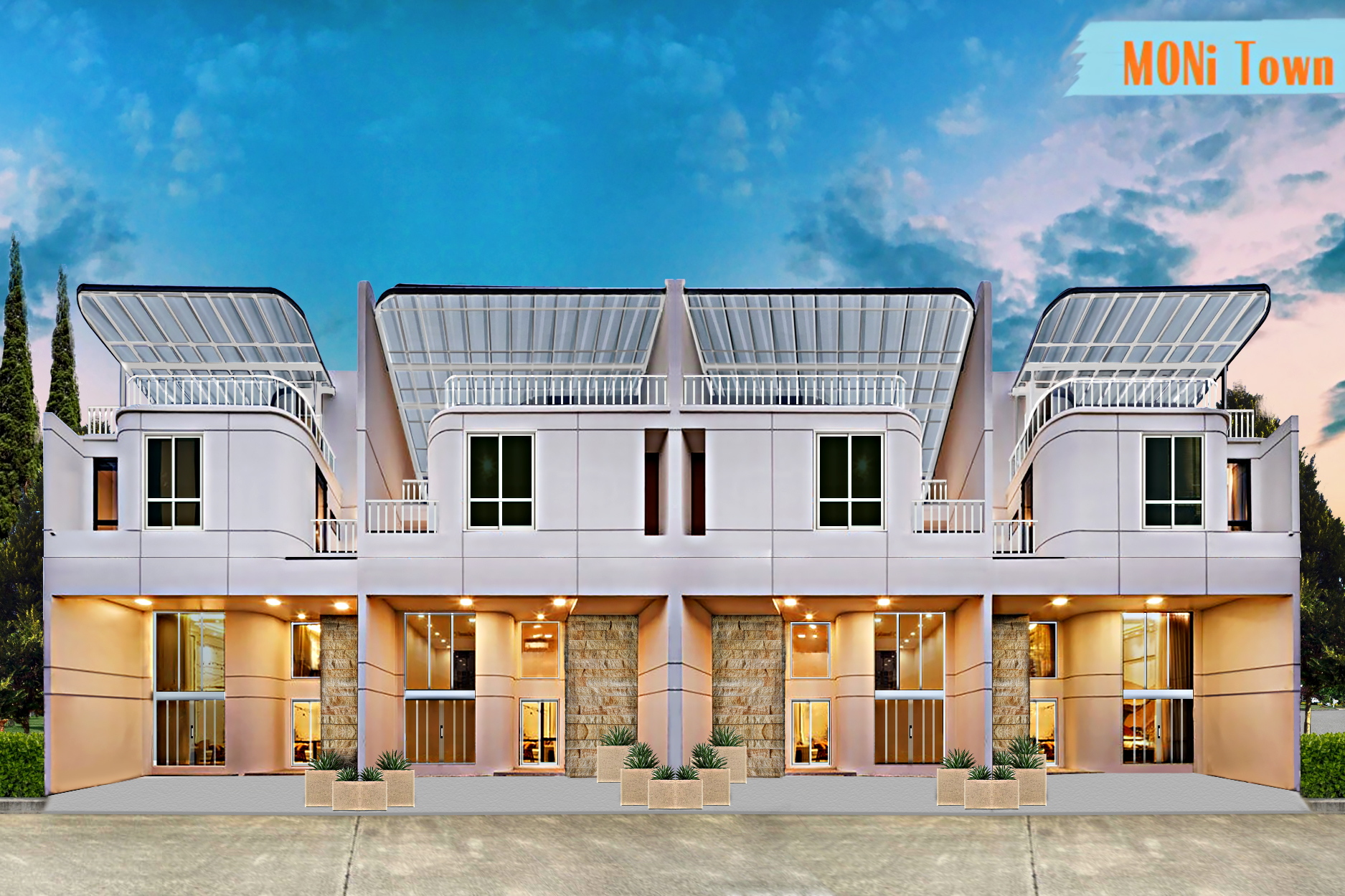 MONi Town (โนนิ ทาวน์) บ้าน Town Home