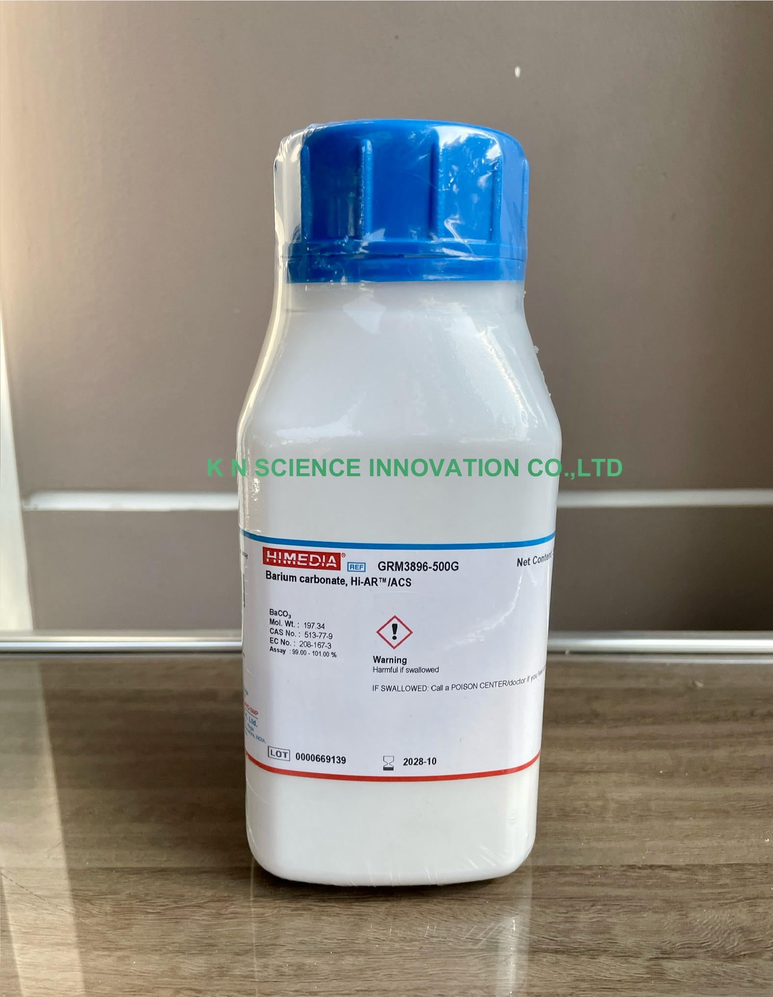 BARIUM CARBONATE AR/ACS Himedia 500 GM GRM3896