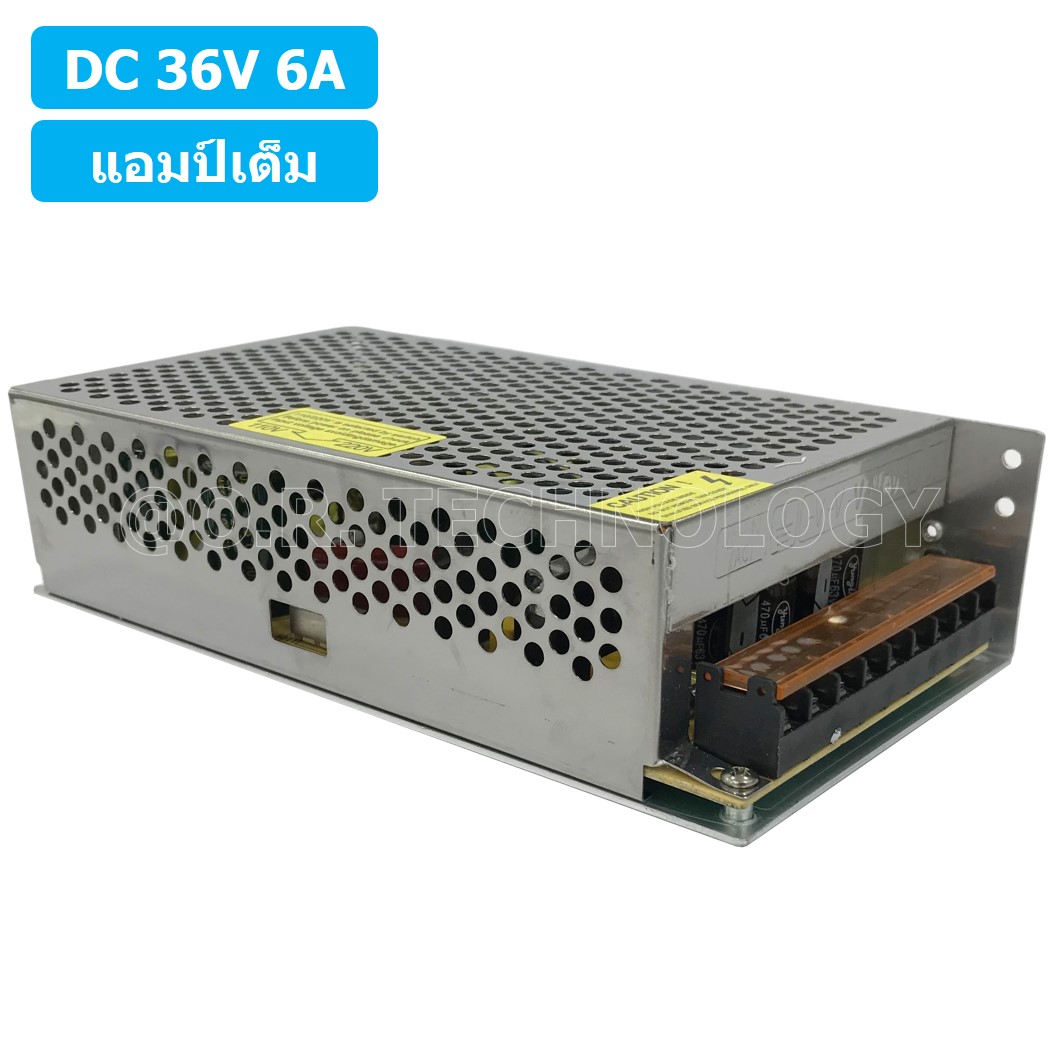 (1ชิ้น) S-250-36 36VDC 6A สวิตชิ่งเพาเวอร์ซัพพลาย แหล่งจ่ายไฟ ตัวแปลงไฟ Switching Power Supply แอมเต็ม DC 36V