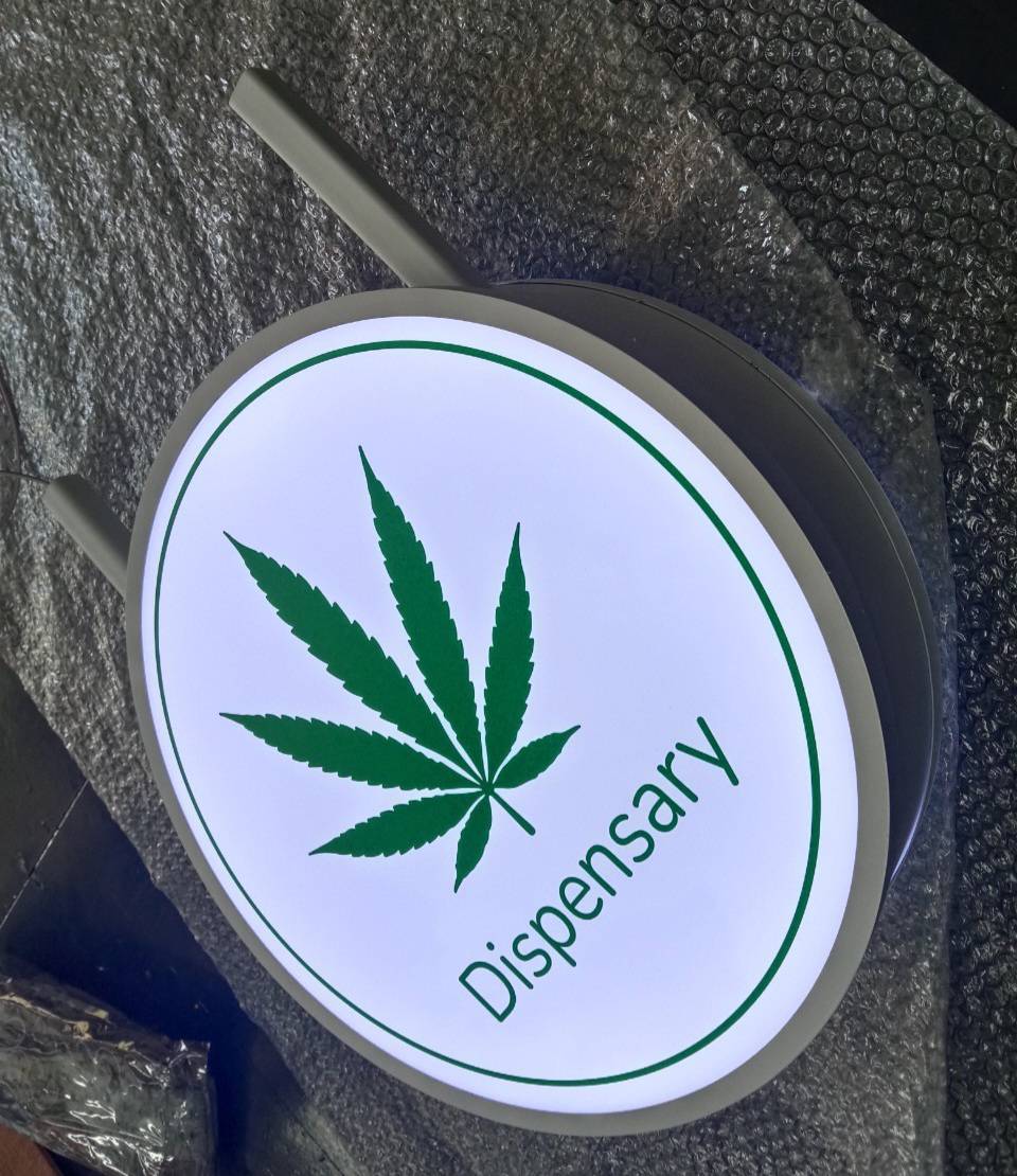 กล่องไฟซิงค์ หน้าเรียบ กล่องไฟติดหน้าร้าน