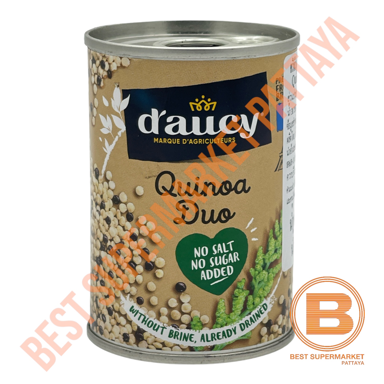 ดอร์ซี เมล็ดควินัวพร้อมทาน 110 กรัม Daucy Quinoa Duo 110 g.