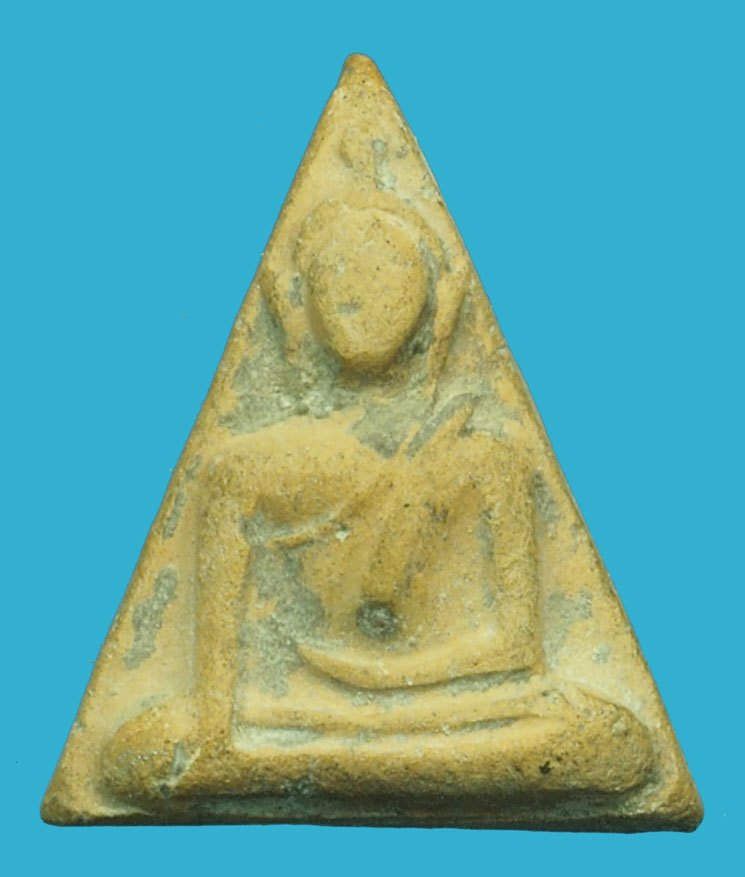 ขายแล้ว*37323 พระนางพญา หลังตราปั้ม หลวงพ่อถนอม วัดนางพญา พิษณุโลก ไม่มีกล่อง 54