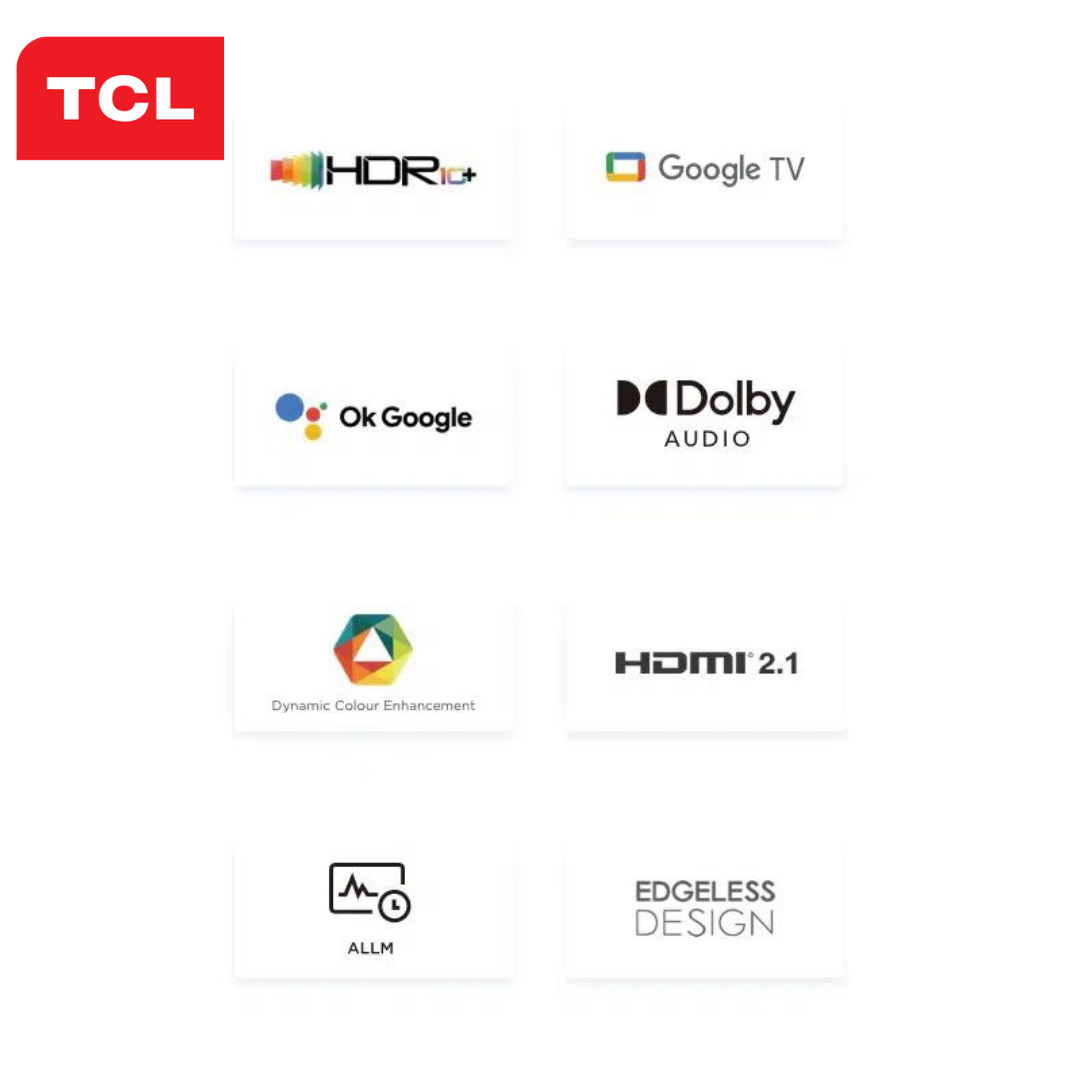 TCL 4K HDR GOOGLE TV 43 นิ้ว รุ่น 43P635 (รับประกัน 3 ปี)