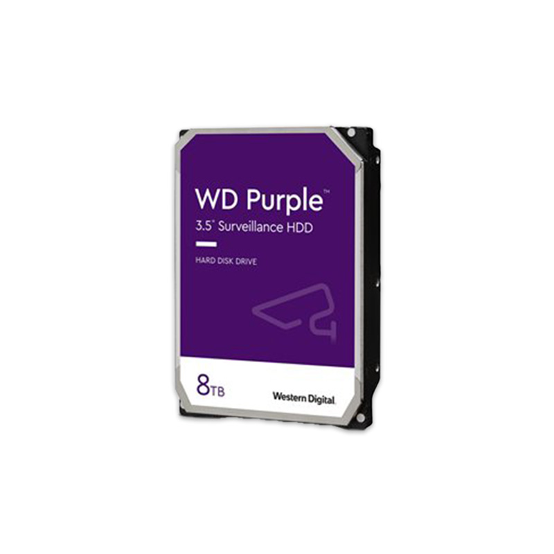 8 TB HDD CCTV WD PURPLE (5640RPM, 256MB, SATA-3, WD85PURZ)***สินค้าหมดชั่วคราว***