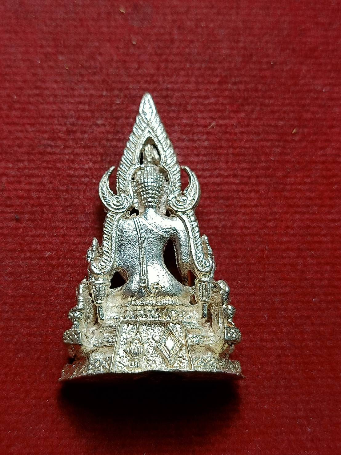 พระพุทธชินราช เนื้อเงิน วัดพระศรีรัตนมหาธาตุวรมหาวิหาร จ.พิษณุโลก (SKU-12445)