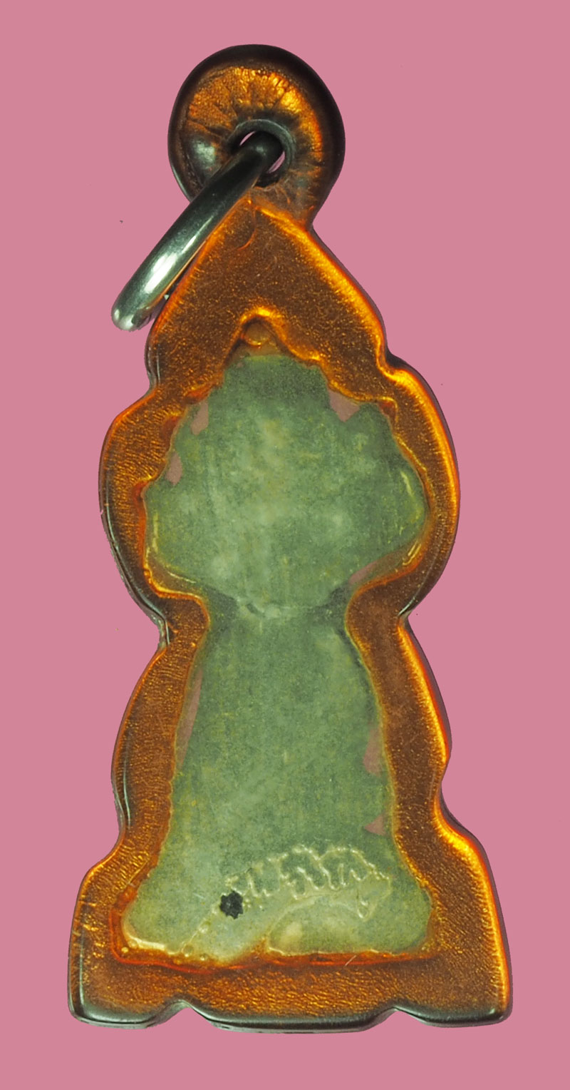 *38577 พระกรุ พิมพ์นาคปรก เนื้อชินเงิน สภาพบริเวณคอหักยังไม่ได้ซ่อม เลี่ยมพลาสติกเก่า 13