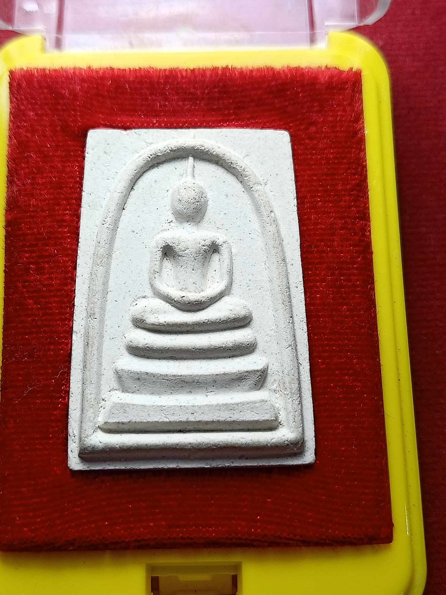 พระสมเด็จพุฒจารย์โต รุ่น 214 ปีเกิด วัดระฆังโฆสิตาราม กทม. พร้อมกล่อง (SKU-04713)