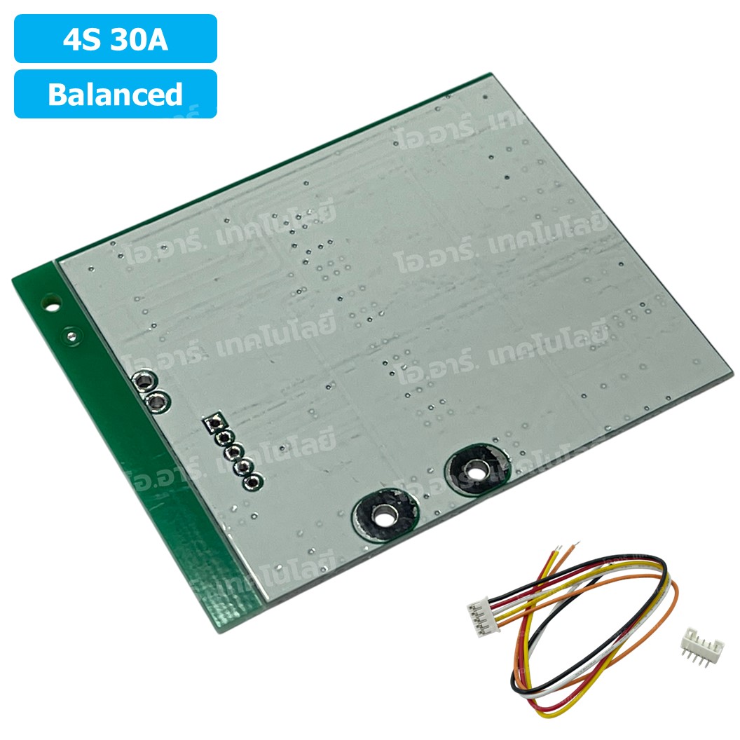 CM644 4S 30A Balanced โมดูลชาร์จแบตเตอรี่ BMS 4-Series 30A 18650 Lithium Battery Protection Module 4S30A Bal แบตลิเธียม โมดูลชาร์จถ่าน 18650
