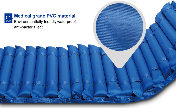 ที่นอนลมป้องกันแผลกดทับ Yuyue แบบลอน Mattress Strip