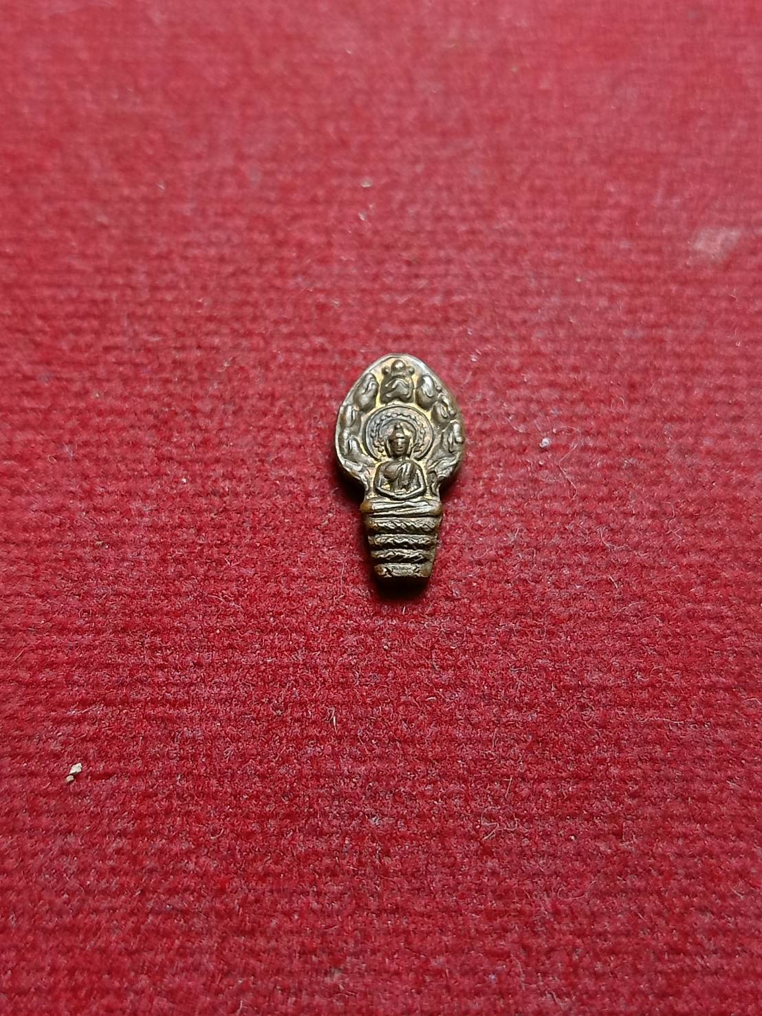 เหรียญพระนาคปรกใบมะขาม หลวงพ่อสงฆ์ ลานโพธิ์ ปี 2519 กทม. หลวงปู่โต๊ะ วัดประดู่่ฉิมพลี ปลุกเสก (SKU-06999)