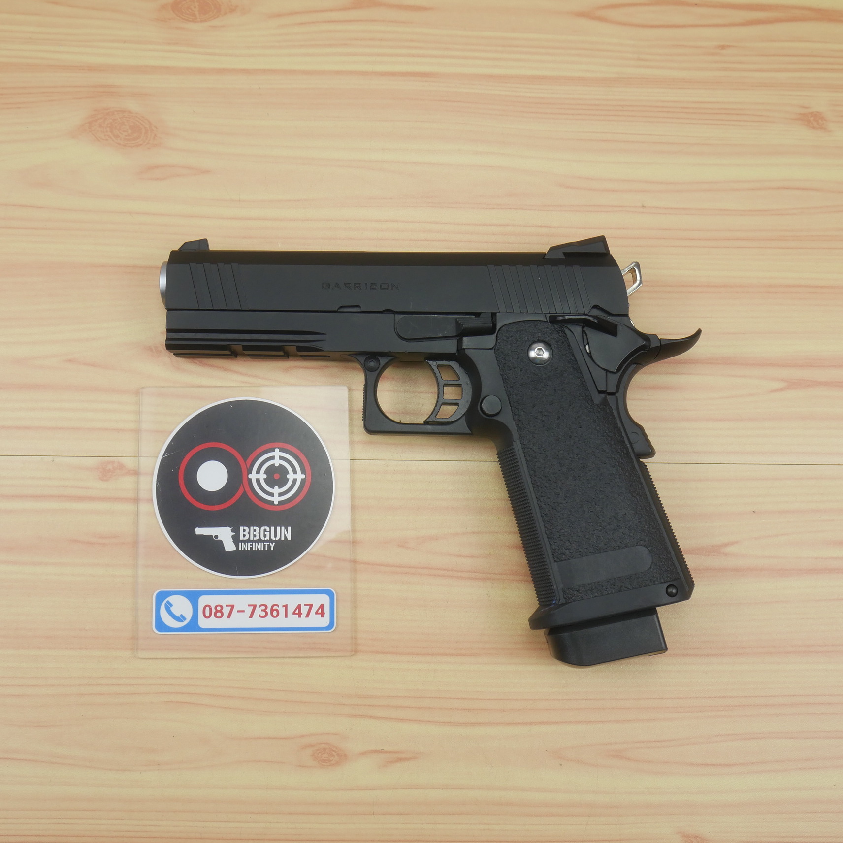 บีบีกันอัดแก๊ส GLOCK 19X E&C 2103 BB GUN