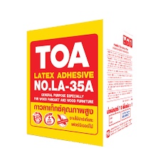 กาวลาเท็กซ์ ทีโอเอ LA-35A (10 กก.)(ราคารวมแวท) กาวขวดนม กาว Latex ปาเก้ สำหรับงานประดิษฐ์ กาวTOA