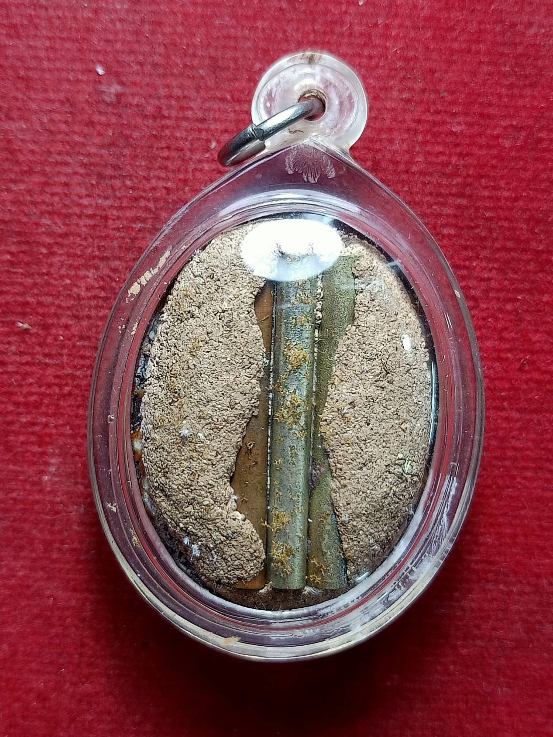 ล็อกเก็ตหลังหิน ร.5 หลวงพ่อเกษม เขมโก ปี 2537 (SKU-12522)