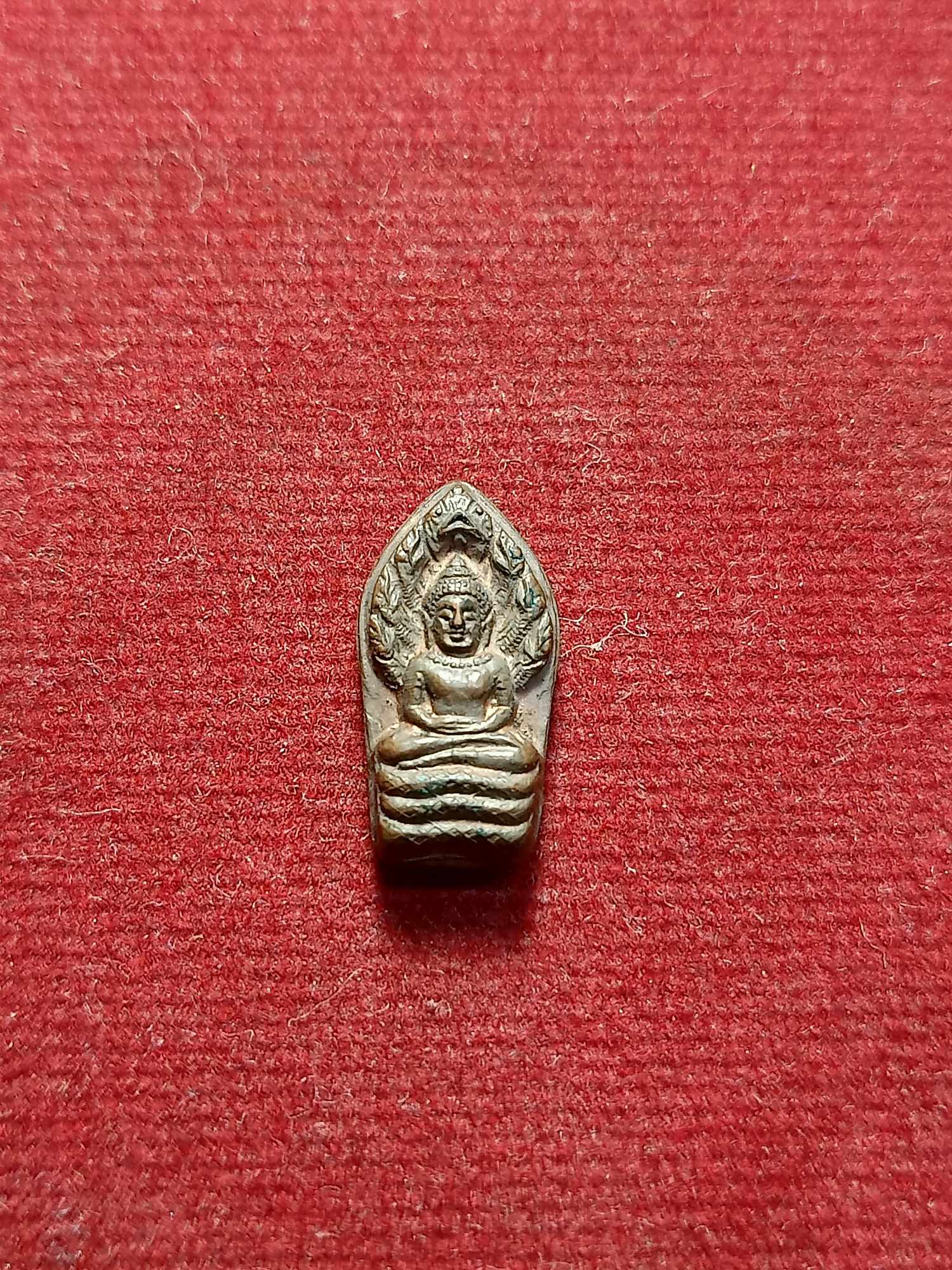เหรียญพระนาคปรกใบมะขาม หลวงพ่อเปิ่น วัดบางพระ จ.นครปฐม (SKU-03531)