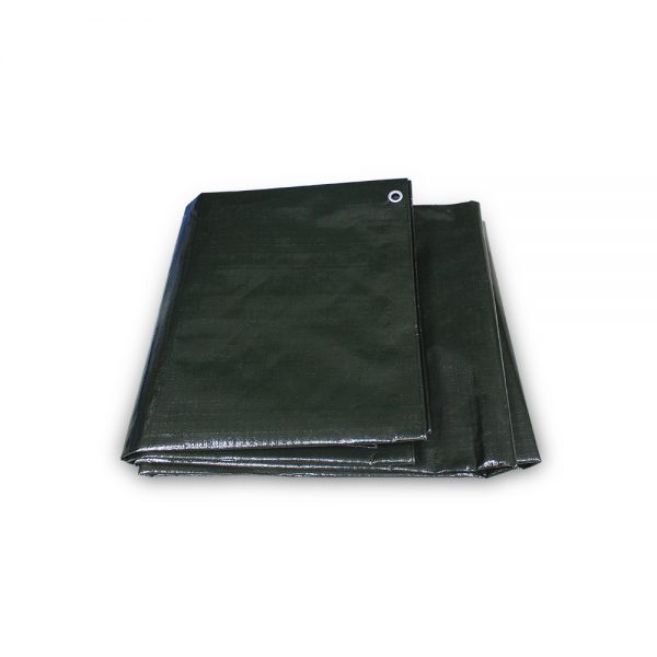 ผ้าใบซุปเปอร์ PE สีขี้ม้า เคลือบ 2 หน้า (ราคารวมแวท) ขนาด 2x3,3x4,4x5 หลาxเมตร ผ้าใบกันแดดกันฝน