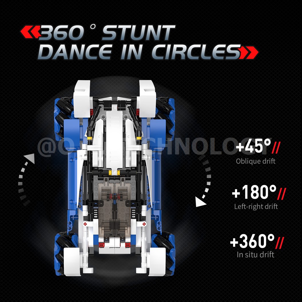 KEEYEE WORLD K96120 ชุดเรียนรู้ เสริมทักษะ Star Hunts ตัวต่อ STEAM Educational Programmable Robot Kit Building Block