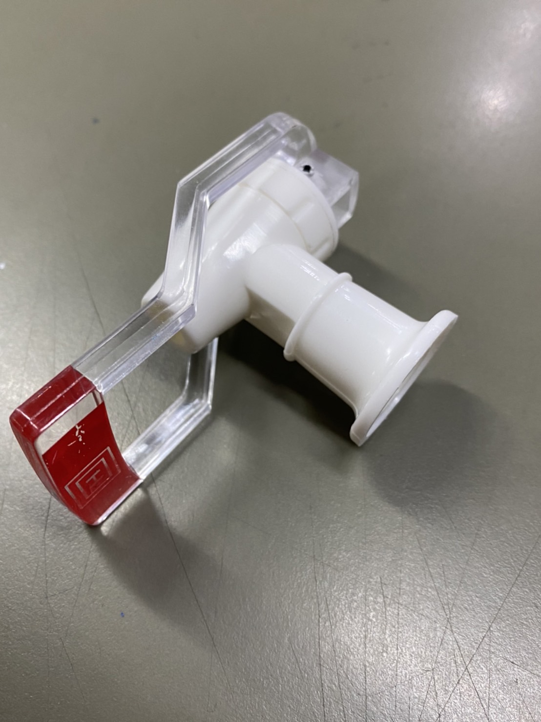 MJ tech หัวก๊อกน้ำตู้กดน้ำเย็น แบบด้ามกด ใส