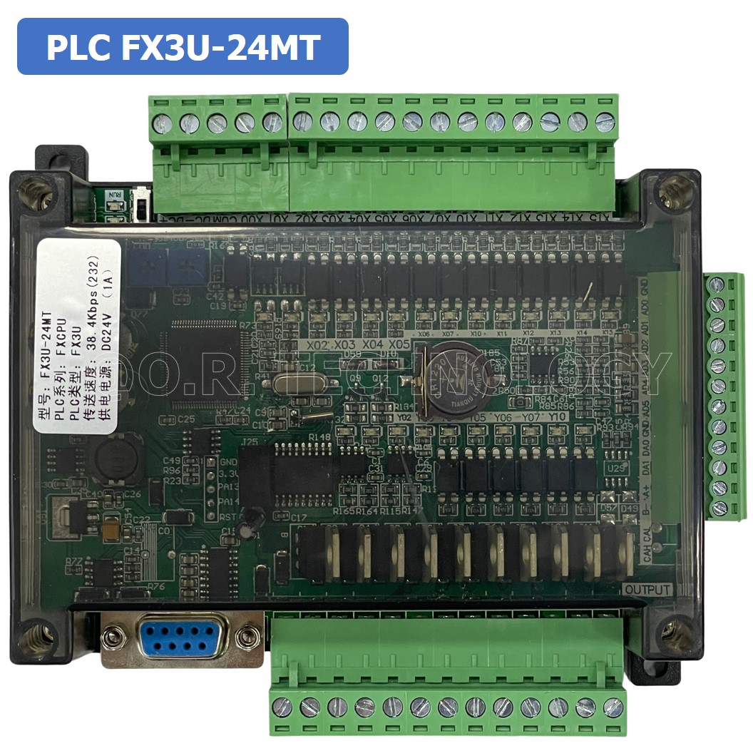 (1ชิ้น) PLC BOARD FX3U-24MT บอร์ดควบคุมอุตสาหกรรม