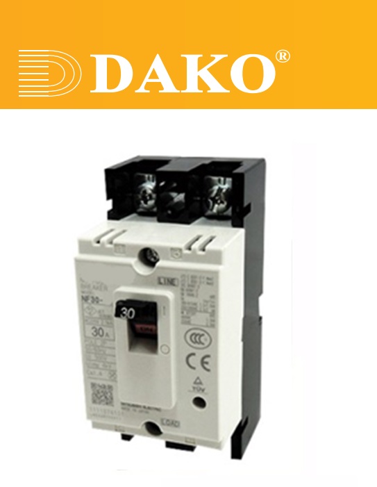 เบรกเกอร์ NF30 CW 2P 5A 10A 15A 20A 30A DAKO