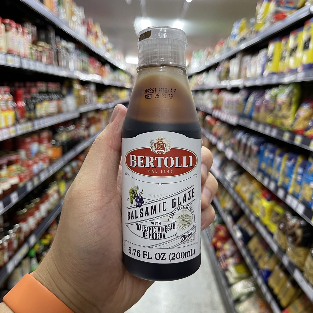 เบอร์ทอลลี่ บาลสามิก เกลซ 200 มล. Bertolli Balsamic Glaze 200 ml.