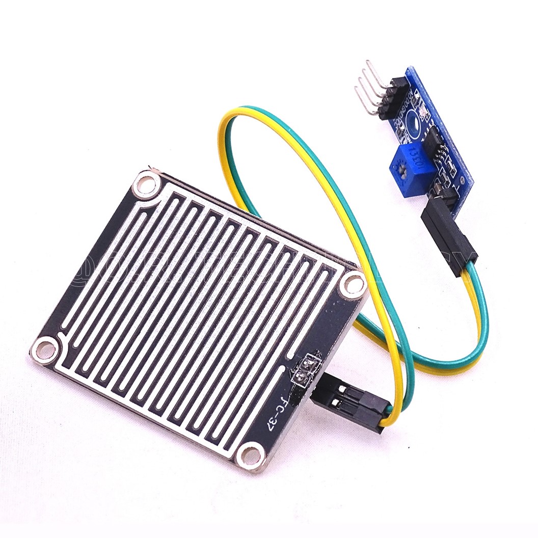 (1ชิ้น) AB055 โมดูลตรวจจับฝนตก Raindrops Detection Sensor Module