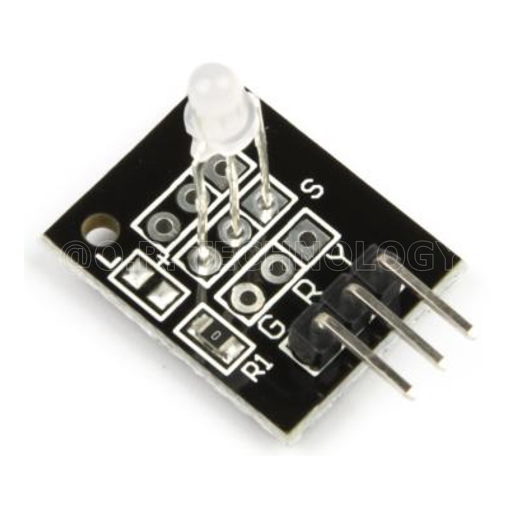 (1ชิ้น) AB016 โมดูล 3mm Two-Color LED Module KY-029 โมดูลไฟ LED 2สี