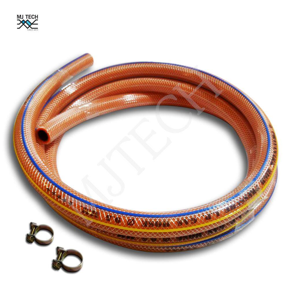 SCG หัวปรับแรงดันต่ำ สำหรับถังแก๊ส ขนาด 4 กิโล SCG รุ่น R-323-H ฟรี สายแก๊สอย่างหนาสีส้ม 2 ม.และ แคมป์รัดสาย 2 ตัว