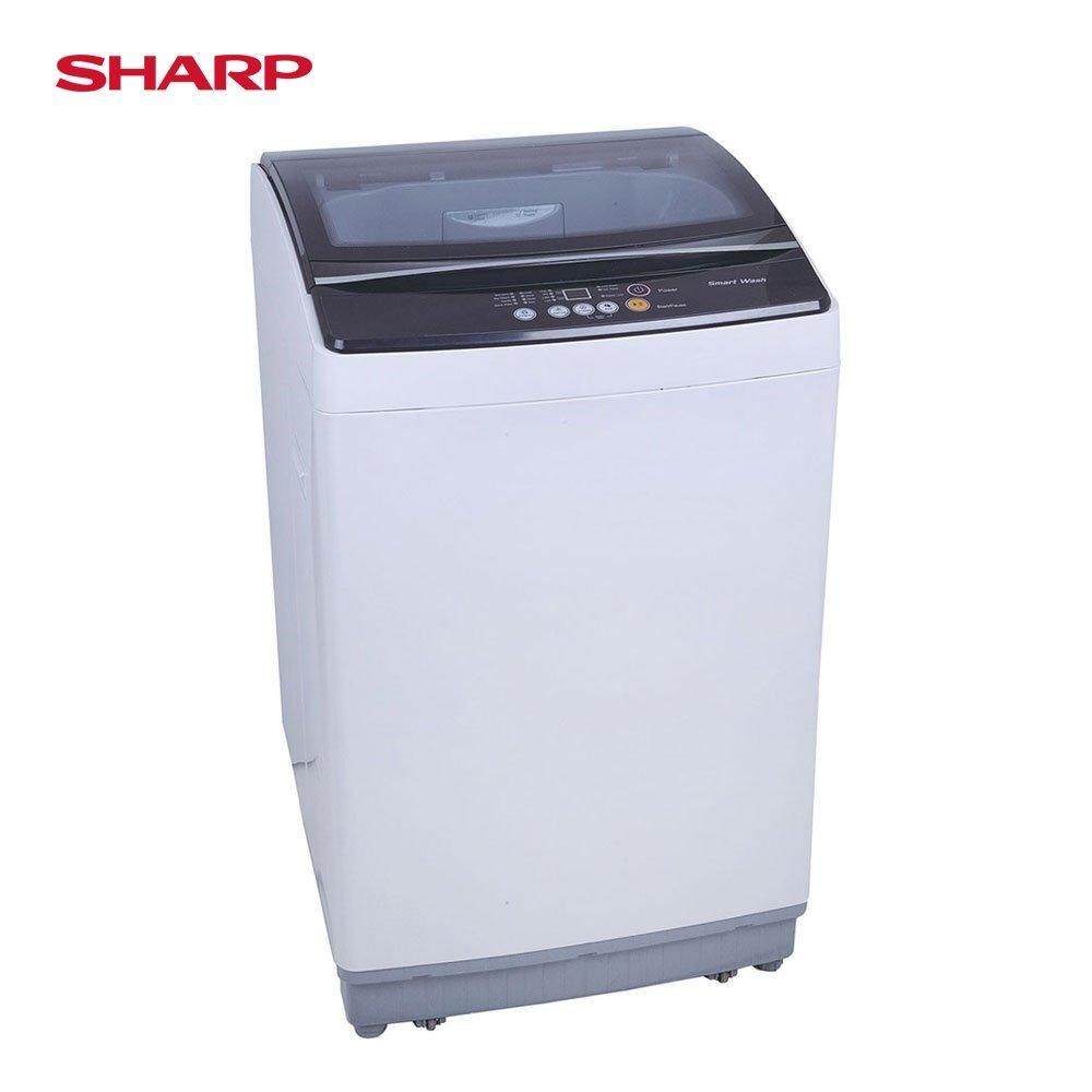 SHARP เครื่องซักผ้า ฝาบน อัตโนมัติ ขนาด 15 กก. รุ่น ES-W159T-SL