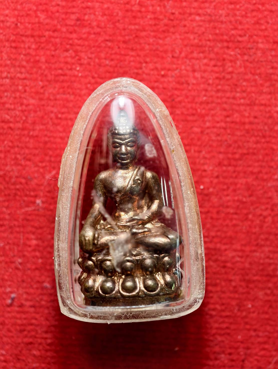 พระกริ่งพระพุทธสิหิงค์ วัดพระมหาธาตุฯ จ.นครศรีธรรมราช ปี 2517 (SKU-13640)